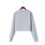 Harajuku Alien Embroidery Sweater