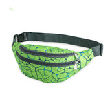 Unisex Blue Camouflage Waterproof Anti theft Fanny Pack