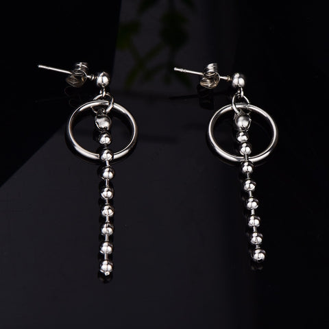 Ball Chain Dangle Earrings