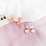 Drip Heart-Shaped Earrings